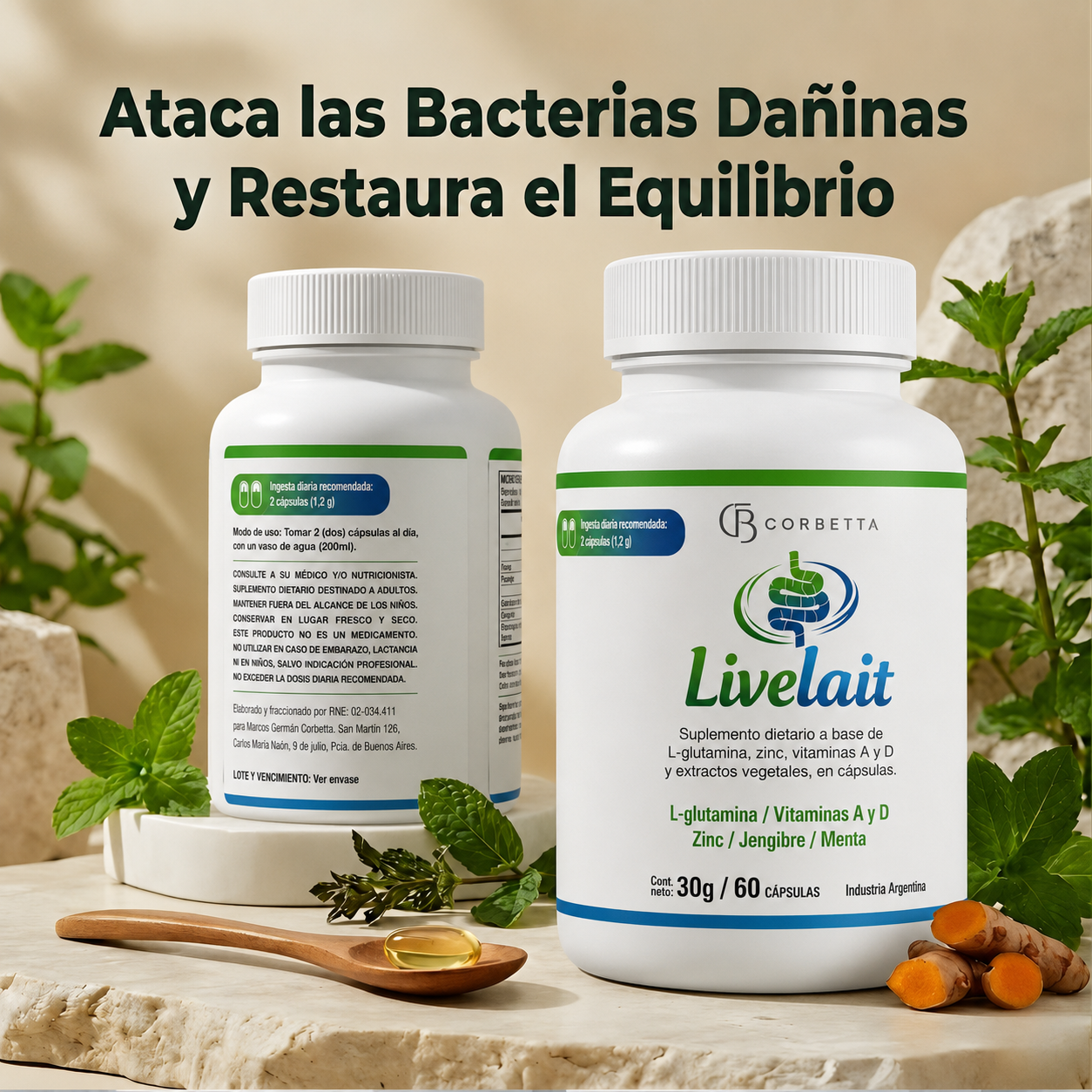 Livelait – Elimina la hinchazón y el SIBO desde la raíz | Protocolo natural 30 días